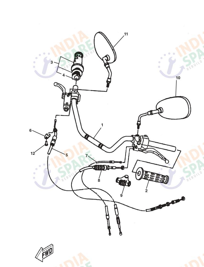 STEERING HANDLE CABLE